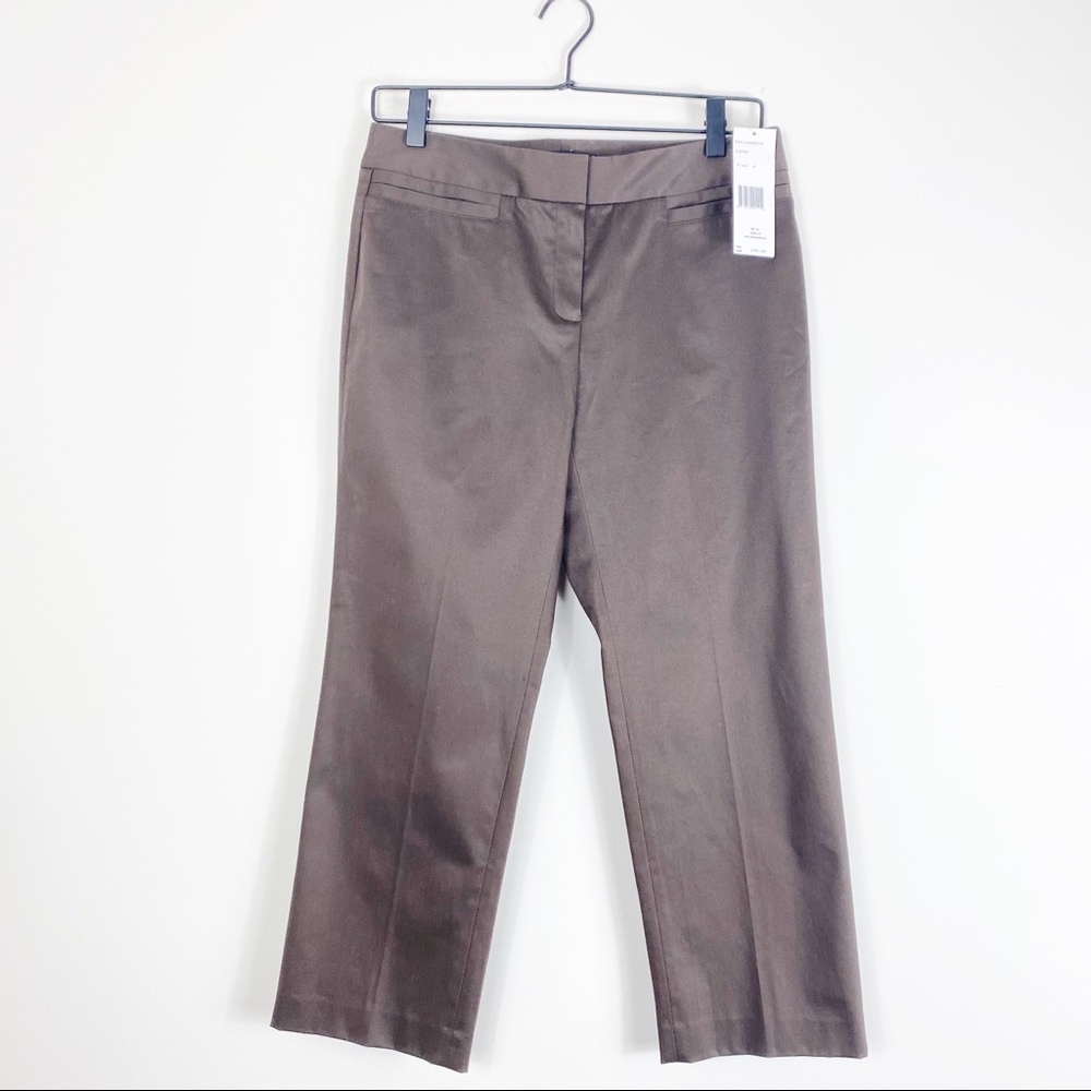 Lafayette 148 NY PETITE Straight Leg Ankle Crop Pant NWT